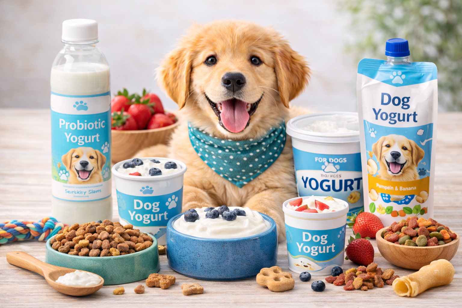 Йогурт, кефир и сладолед