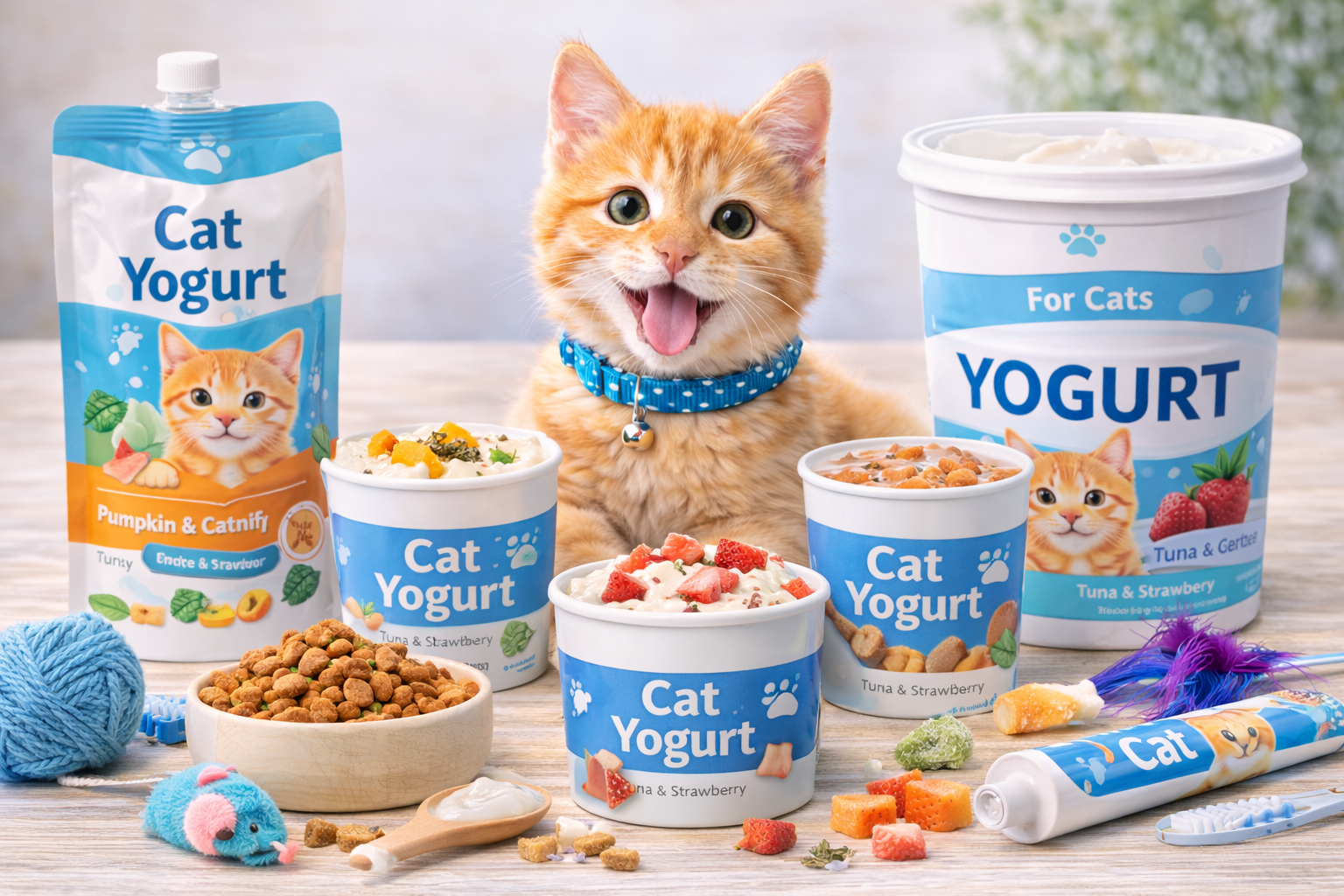 Йогурт, кефир и сладолед