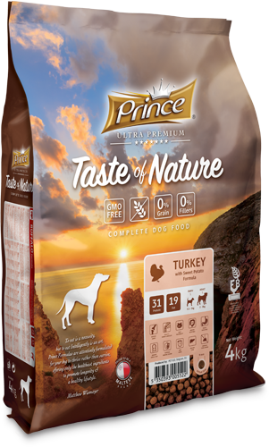 PRINCE_TASTE OF NATURE_SMALL ADULT_PUPPY_TURKEY_4KG_PNHTNTS3