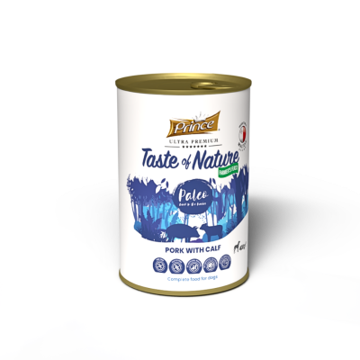 Консерва за кучета със свинско и телешко TON PORK & CALF 400GR